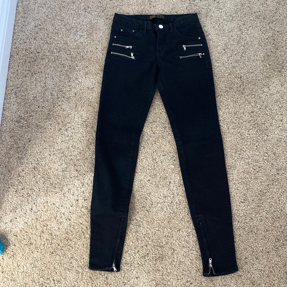 Zara black skinny pants